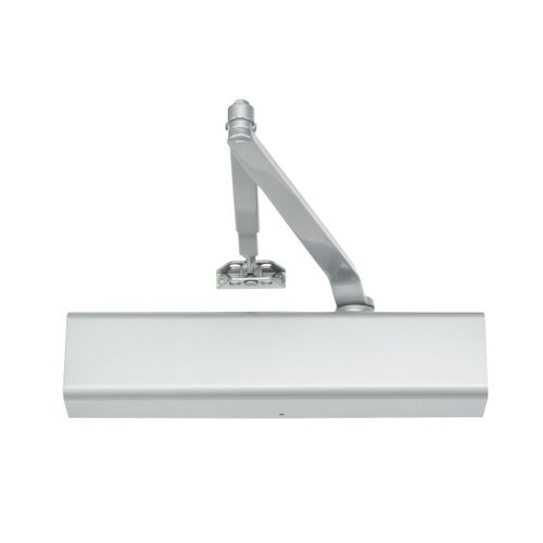 8000 Series Surface Door Closer, Satin Brass Painted