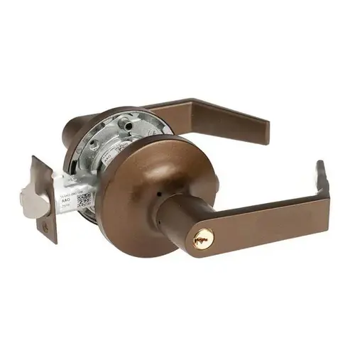 5400LN Series Heavy Duty Lever lock, Dark Oxidized Satin Bronze