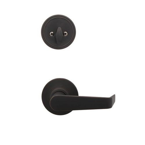 Thames Active Interior Trim Aged Bronze Finish with Adjustable Latch and Combo Full Lip Strikes