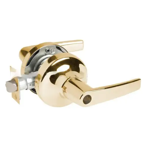 5300LN Series Standard Duty Lever Lock, Bright Polished Brass