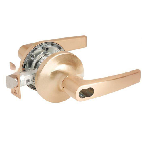 5400LN Series Heavy Duty Lever lock, Satin Bronze