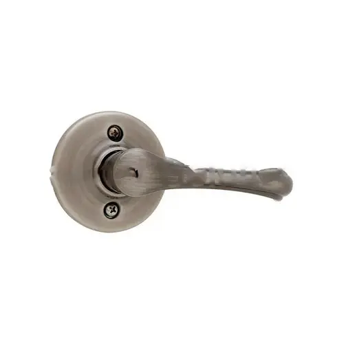 Dorian Privacy Lever Satin Nickel Blackened