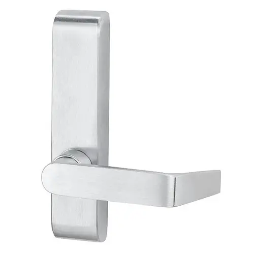 371L Lever Blank Escutcheon LHR - 01 Lever, Satin Chrome