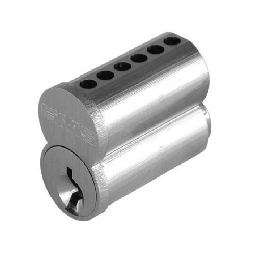 GMS IC7B26D 7 Pin Small Format Interchangeable Core with Best B Keyway Satin Chrome Finish