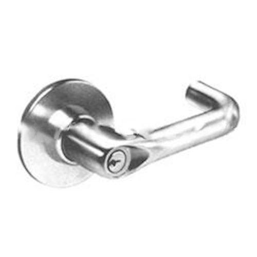 11 Line G04 Storeroom/Closet Lever Lockset, Satin Chrome