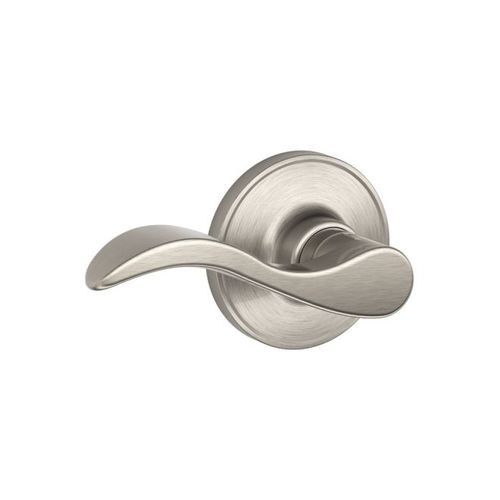 Schlage J Dexter Series J10SEV619 Passage Lock Seville Satin Nickel Finish with Adjustable Latch and Radius Strike