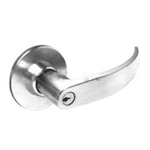 11 Line G04 Storeroom/Closet Lever Lockset, Satin Chrome