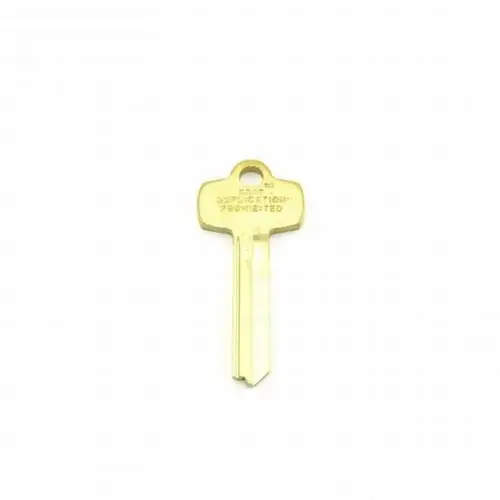 Standard 7 Pin R Keyway Key Blank KS208