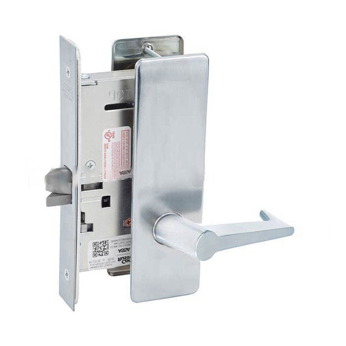 ML2060 Mortise Privacy Lever Lockset, Satin Chrome