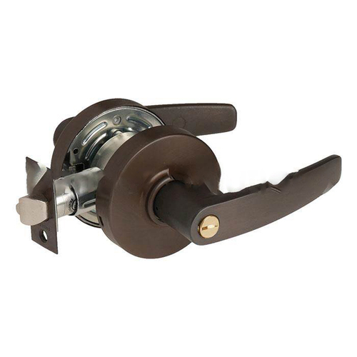 7 Line U65 Privacy Lever Lockset, Oil Rubbed Dark Bronze