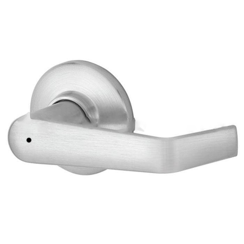 S40D Saturn Bath/Bedroom Privacy Lock, Satin Chrome