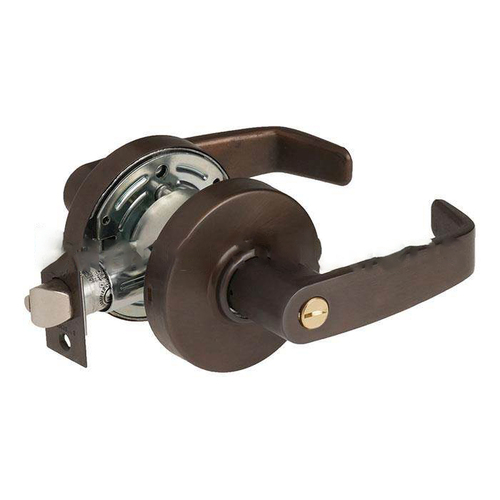 7 Line U65 Privacy Lever Lockset, Oil Rubbed Dark Bronze