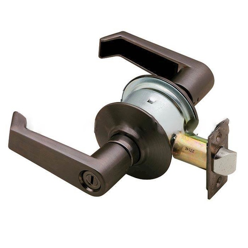 A Series Privacy Levon Lock with 11116 Latch 10001 Strike Oil Rubbed Bronze Finish