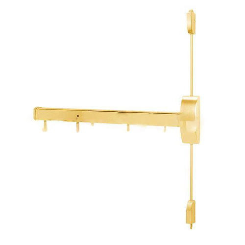 9400 Series SVR Exit Device, Bright Polished Brass