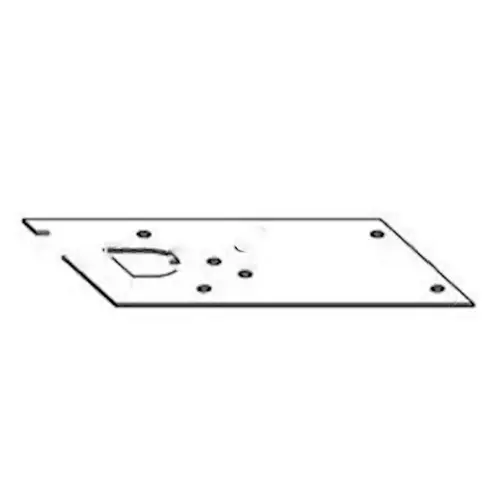 Rixson 284020R 613 28 Series Floor Plate Pack, Oil Rubbed Dark Bronze