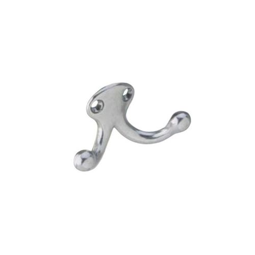 Ives Commercial 582A92 582 Wardrobe Hook, Clear Coated Aluminum