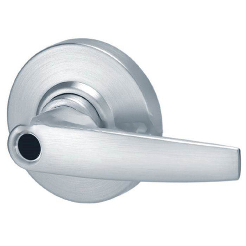 AL Series Storeroom Less Cylinder Jupiter Lock with 11096 Latch 10025 Strike Bright Chrome Finish