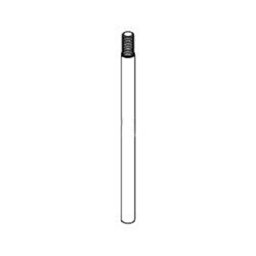Falcon 650006-SP28-12IN Vertical Extension Rod, Aluminum Painted