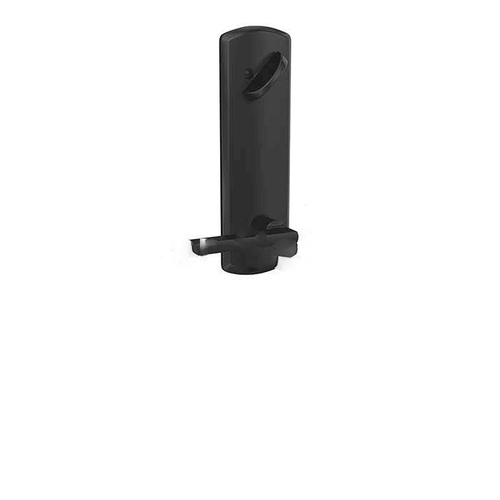 Schlage Residential FCT59LAT622ADD Custom Latitude Lever with Addison Escutcheon Interior Active Trim with 16680 Latch and 10269 Strike Matte Black Finish