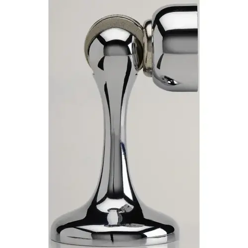 Carded Magnetic Door Holder and Stop Bright Chrome Finish