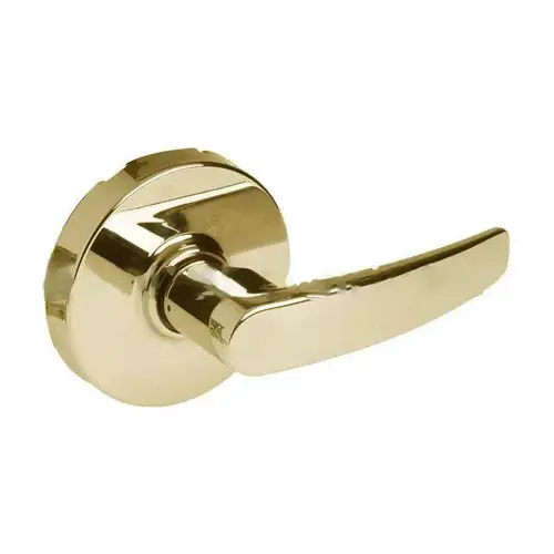 7 Line U93 Single Lever Dummy Trim Bright Polished Brass