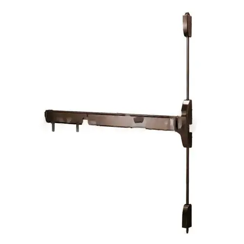 9800 Series Narrow Stile SVR Exit Device, Oil Rubbed Dark Bronze