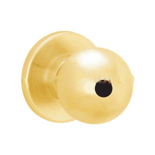 D53LD Orbit Entrance Lock, Bright Polished Brass