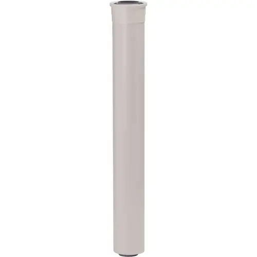 3 in./5 in. x 39 in. Plastic Condensing Venting Pipe Kit Extension for Tankless Water Heaters White