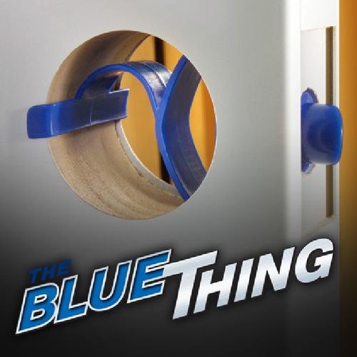Case of 300 Blue Thing Temporary Door Latches