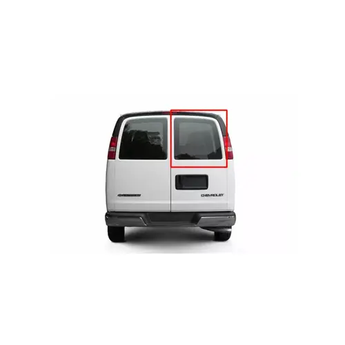 AM Auto CE03-RB P Window For Chevrolet Express 2003 Back Passenger Side Fixed Glass