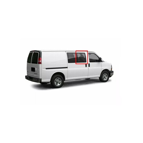 AM Auto CE03-RSB1 P Window For Chevrolet Express 2003 First Passenger Side 60 Fixed Glass