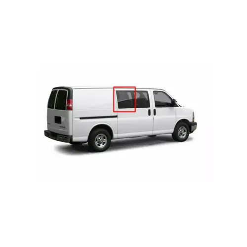 AM Auto CE03-RSB2 P Window For Chevrolet Express 2003 First Passenger Side 40 Fixed Glass