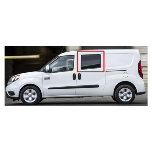 Window For Ram ProMaster City First Driver Side Sliding Door Glass