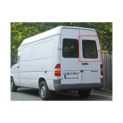Window For Mercedes Sprinter - Year 2003-2006 Back Passenger Side Fixed Glass / Green All Sizes