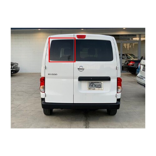 Window For Nissan NV200 / Chevrolet City Express Back Driver Side Fixed Glass