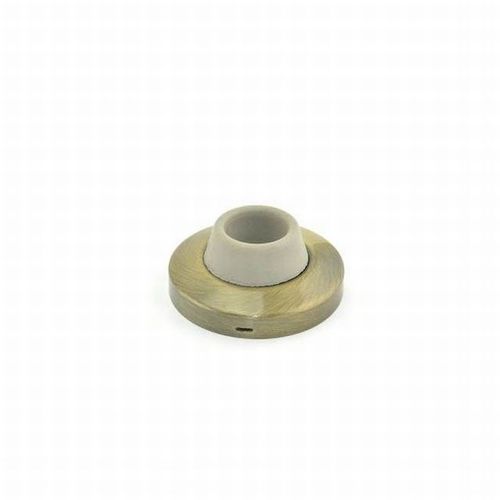 2-1/2" Concave Wall Stop Antique Brass Finish