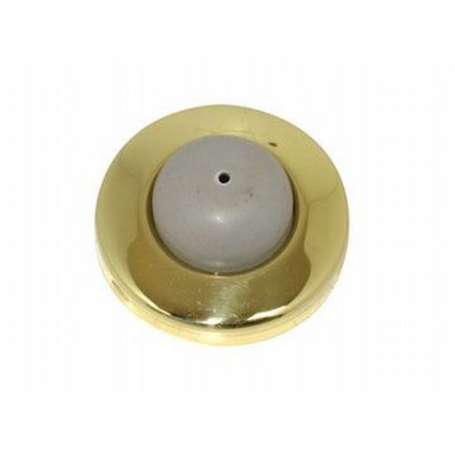 WS406/407CVX Convex Wall Bumper, Bright Polished Brass