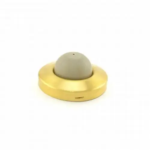 WS406/407CVX Convex Wall Bumper, Satin Brass