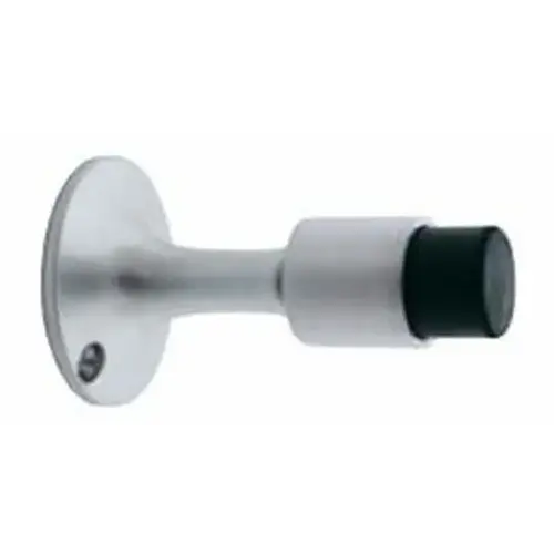 Solid Brass 3-11/16" Wall Stop Satin Nickel Finish