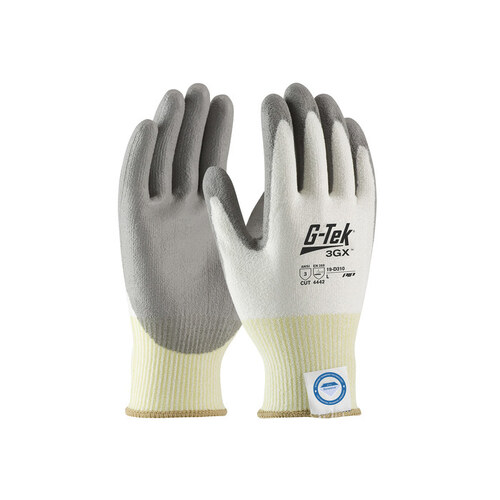 PIP 19D310/L 3GX 19D310 Gray/White Large CutResistant Gloves ANSI
