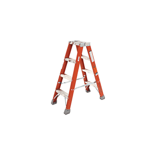 CRL 6204 4' Heavy-Duty Fiberglass Ladder