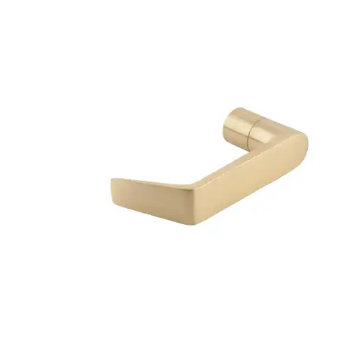 L Series 06 Design Exterior Lever Satin Brass Finish