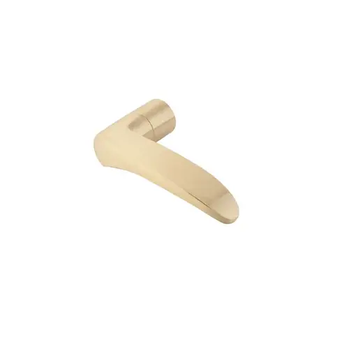 L Series 12 Design Exterior Right Hand Lever Satin Brass Finish