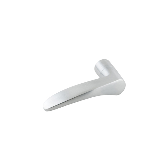 L Series 12 Design Exterior Left Hand Lever Satin Chrome Finish