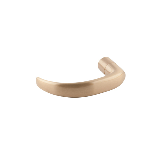 L Series 17 Design Exterior Lever Satin Bronze Finish