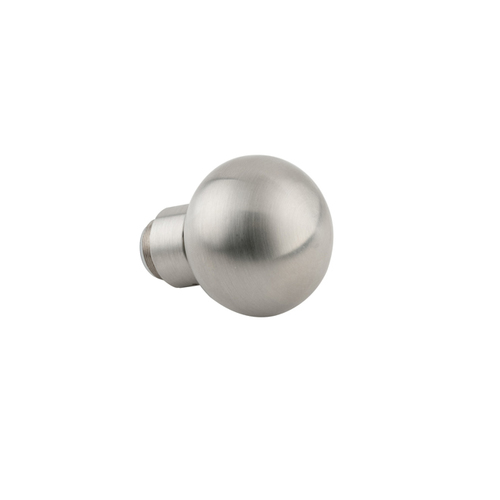 L Series 42 Design Interior Knob with Screw Pack, Mounting Plate, and Wrench Satin Chrome Finish