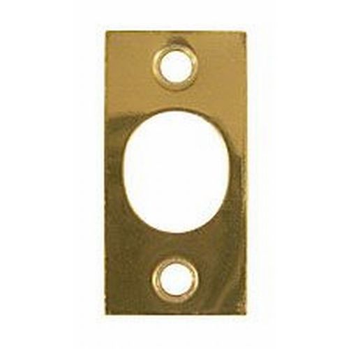 Steel Strike for 262 Flush Bolt Bright Brass Finish