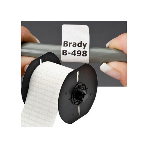 Brady B33-68-499 White Nylon Die-Cut Thermal Transfer Printer