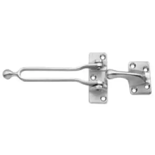 Latching Door Guard Bright Chrome Finish