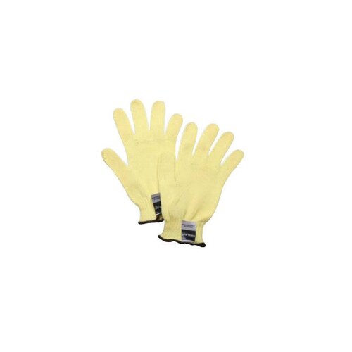 Sperian KV20AL-100 Yellow Kevlar Cut-Resistant Gloves - ANSI 4 Cut ...